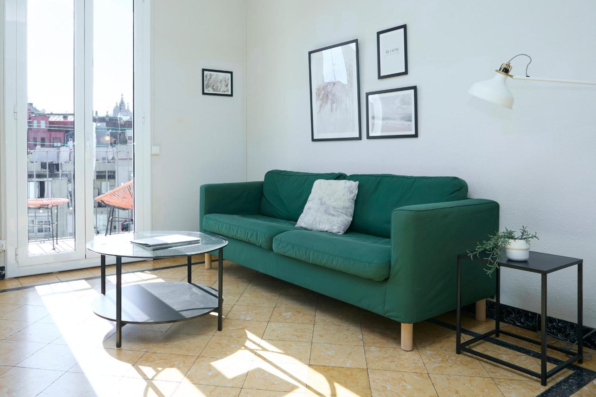 63Par1016- Sunny Apartment In Paralel Barcelona Exterior foto